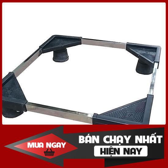 Kệ Chân Đế Để Tủ Lạnh Máy Giặt Đa Năng Không Bánh xe – có thể tăng giảm kích cỡ phù hợp mọi dòng máy hiện nay