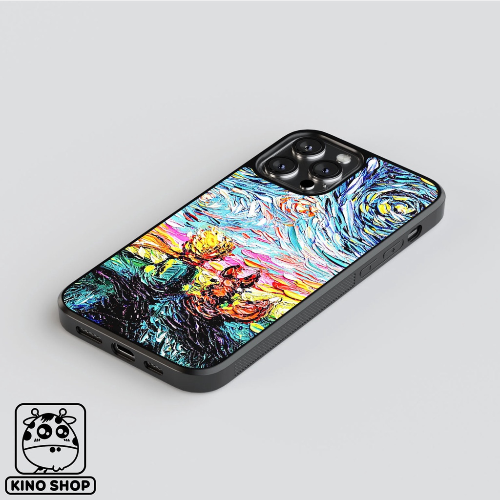 Ốp lưng iPhone KINOSHOP viền dẻo đen silicon TPU chống ố vàng , chống va đập [ KN101 ]