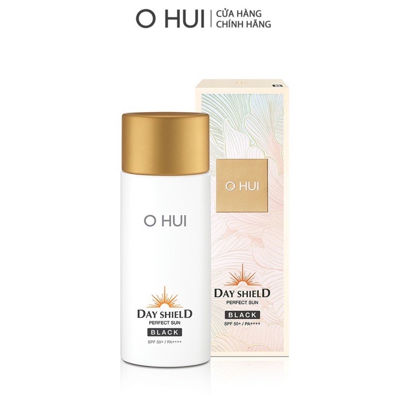 [HÀNG CHÍNH HÃNG BAO CHECK TEM] Chống nắng Ohui Black 80ml có lớp nền nhẹ phiên bản limit