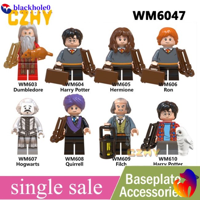 Bộ Mô Hình Lego Nhân Vật Harry Potter WM6047 603 604