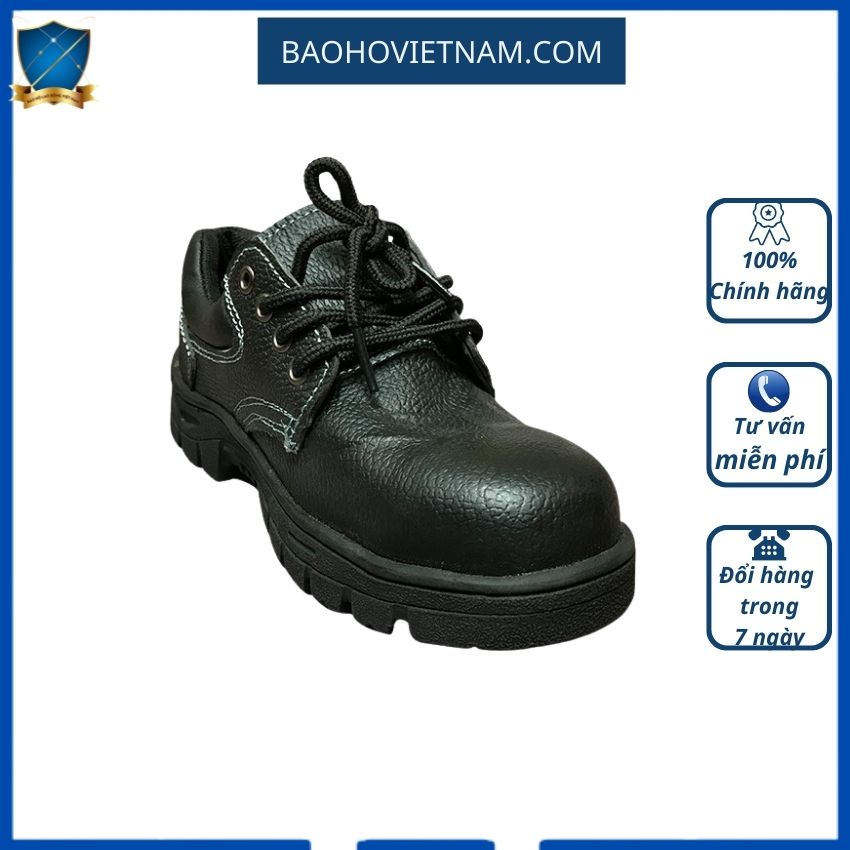 Giày bảo hộ lao động A2 Nhật Quang mũi giày bọc thép chống đinh, đế cao su chống trượt | BigBuy360 - bigbuy360.vn