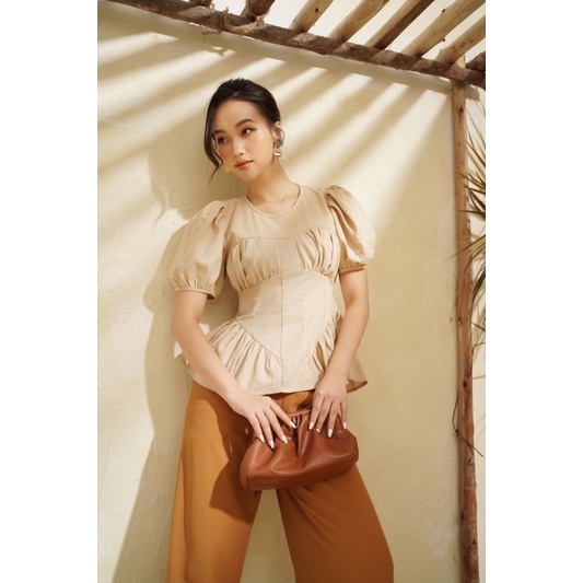 LIIN - Quần Ống Suông Công Sở Silk Trousers Q00138