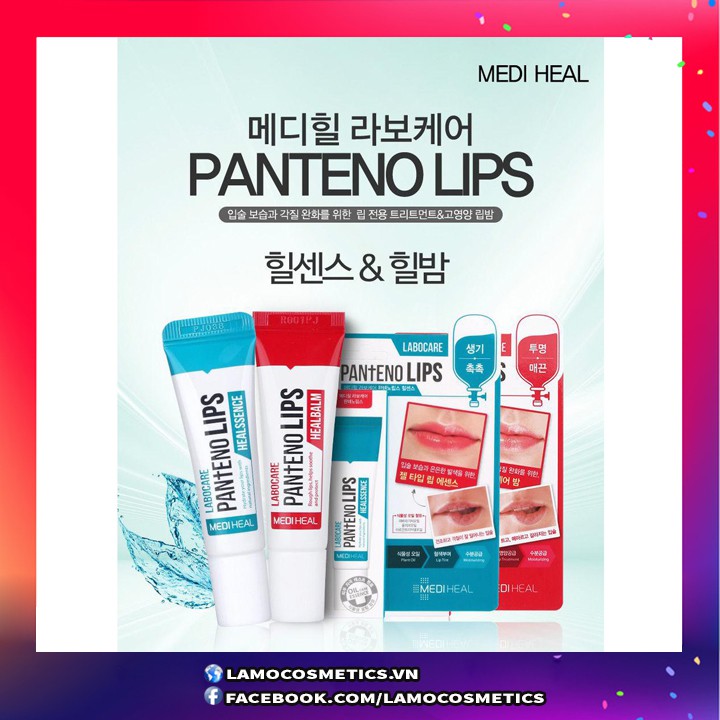 Son Giảm Thâm Môi Mediheal - Labocare Pan + Eno Lips