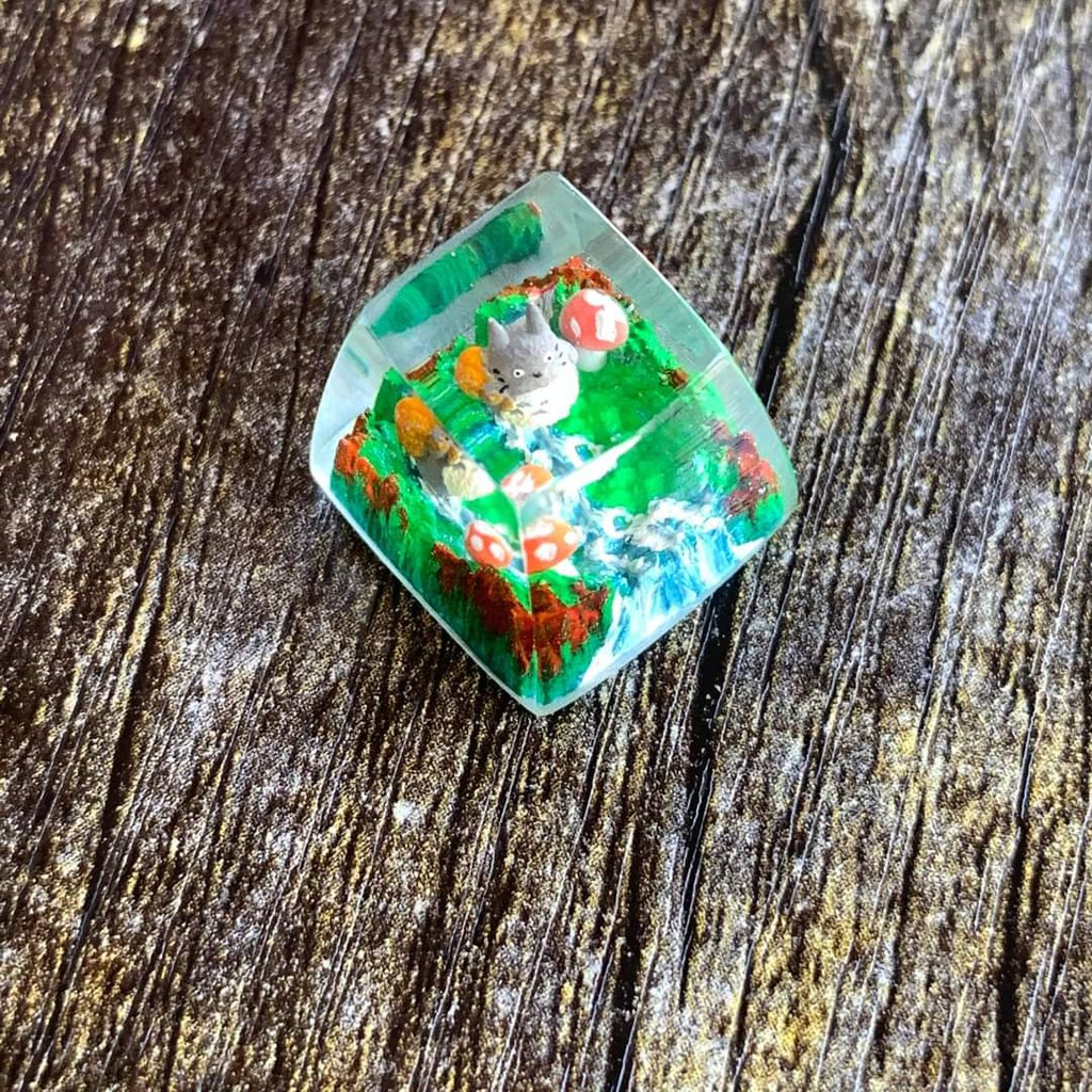 Keycap resin bàn phím cơ SA R1 Totoro