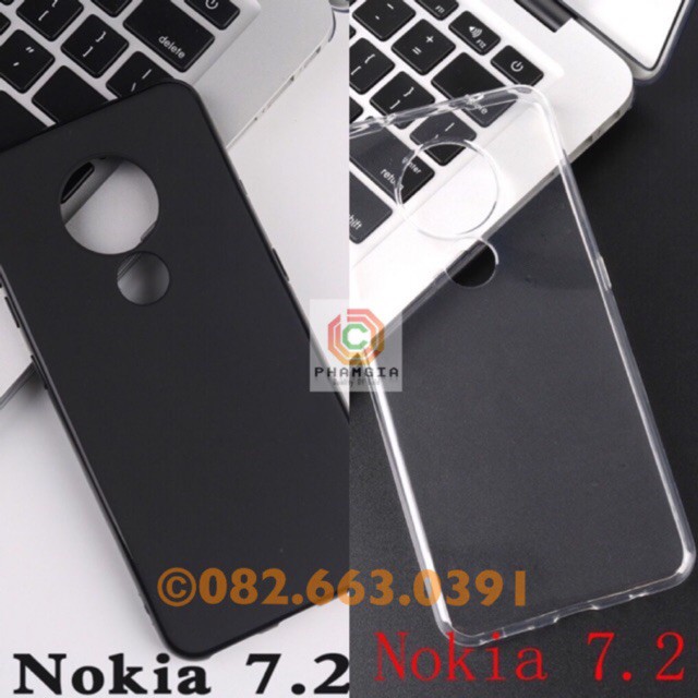 Ốp lưng Nokia 6.2 dẻo trong và dẻo đen (có video)