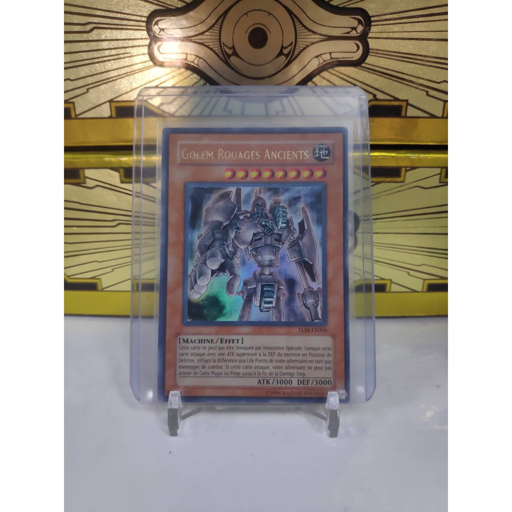 [ Dưa Hấu Yugioh ] Lá bài thẻ bài Ancient Gear Golem - Ultra Rare Unlimited - Tặng bọc bài nhựa bảo quản