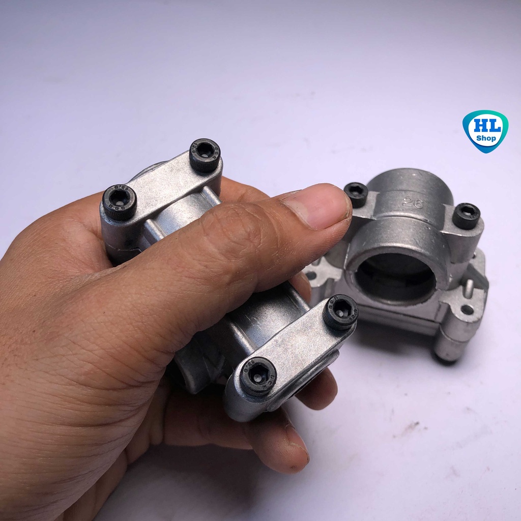 Khớp nối tay cầm máy cắt cỏ/ cùm máy cắt cỏ đủ cở 26mm, 24mm