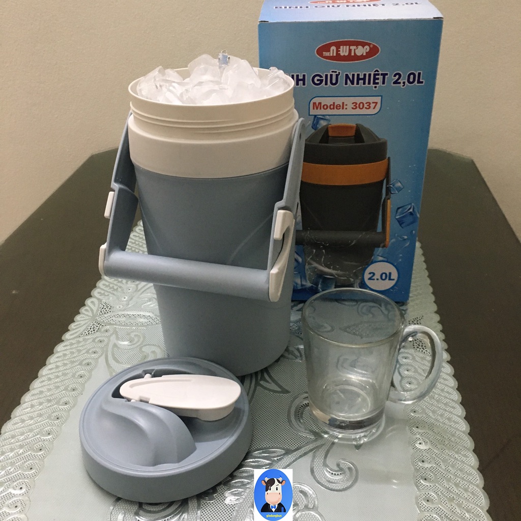 Bình Giữ Nhiệt Cao Cấp Song Long HSL Thể Tích 2L