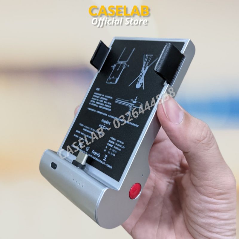 Bán cầm chụp ảnh kiêm pin dự phòng 5000mAh ROCK x AUTOBOT