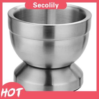 Bộ cối giã hành tỏi hai lớp inox cao cấp tiện dụng cho nhà bếp