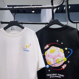 Áo thun tay lỡ unisex Tee Egg