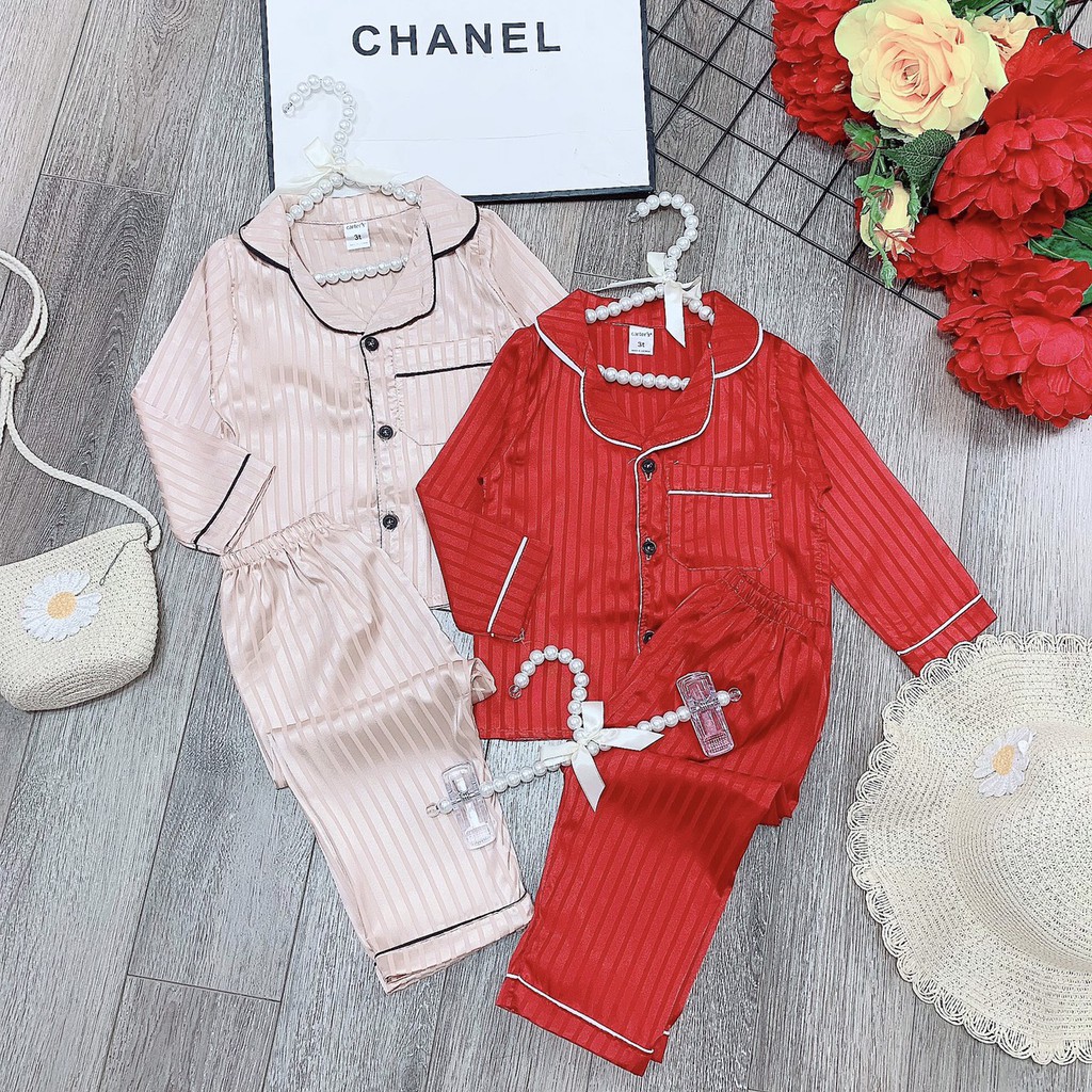 Bộ pijama gấm Thượng Hai đẳng cấp cho bé trai bé gái - BPK