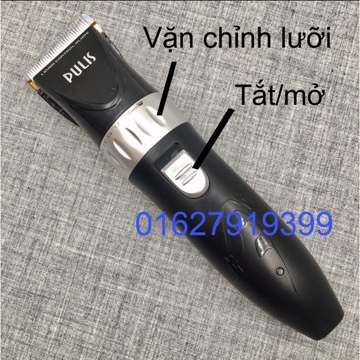 ✅Freeship✅ Tông đơ cắt tóc 2 pin  PULIS 882