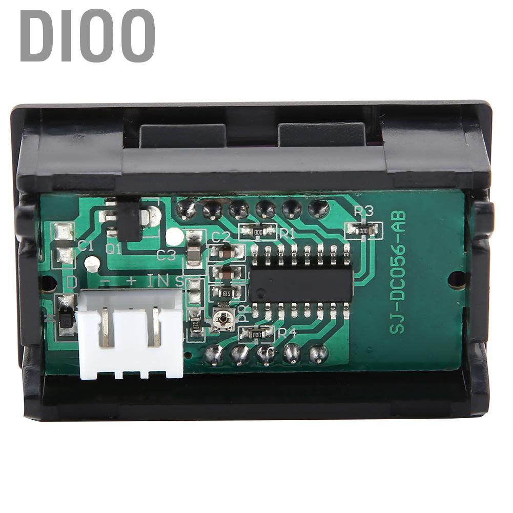 Vôn kế kỹ thuật số 3 dây DC 0-100V màn hình led 0.56inch