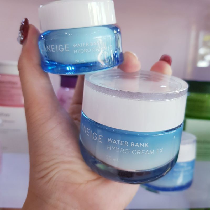 Kem dưỡng cấp nước dạng gel Laneige Water Bank Hydro Cream EX cho da dầu bản mới