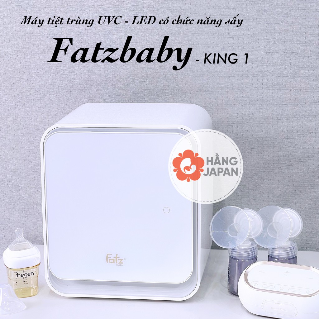 Máy tiệt trùng UVC - LED Fatz baby KING 1 FB4722BT có chức năng sấy khô quay 360 độ bảo hành chính hãng 1 năm