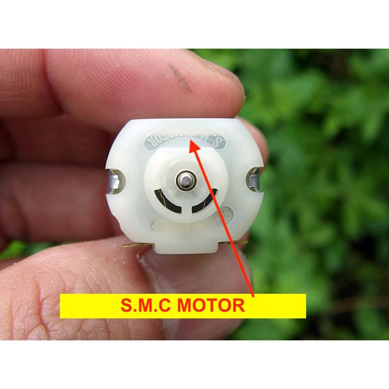 Bộ 5 động cơ motor có chổi than mô tơ mini 3V-6V, 130 Phiên Bản Mới LK0004