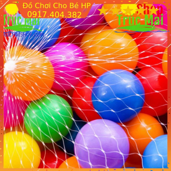[SIÊU SALE] [SALE] Túi 20 quả bóng nhựa 5.5cm cho bé - Nhựa PP nguyên sinh - Sản xuất tại Việt Nam ✅  Đồ Chơi Trẻ Em HP