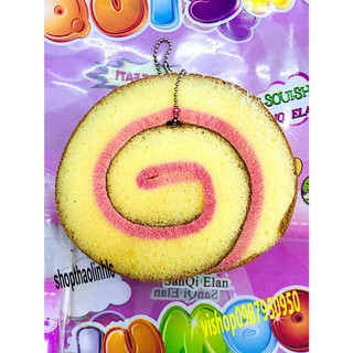 [CÓ VIDEO] squishy bánh bông lan cuộn phổ biến màu sắc