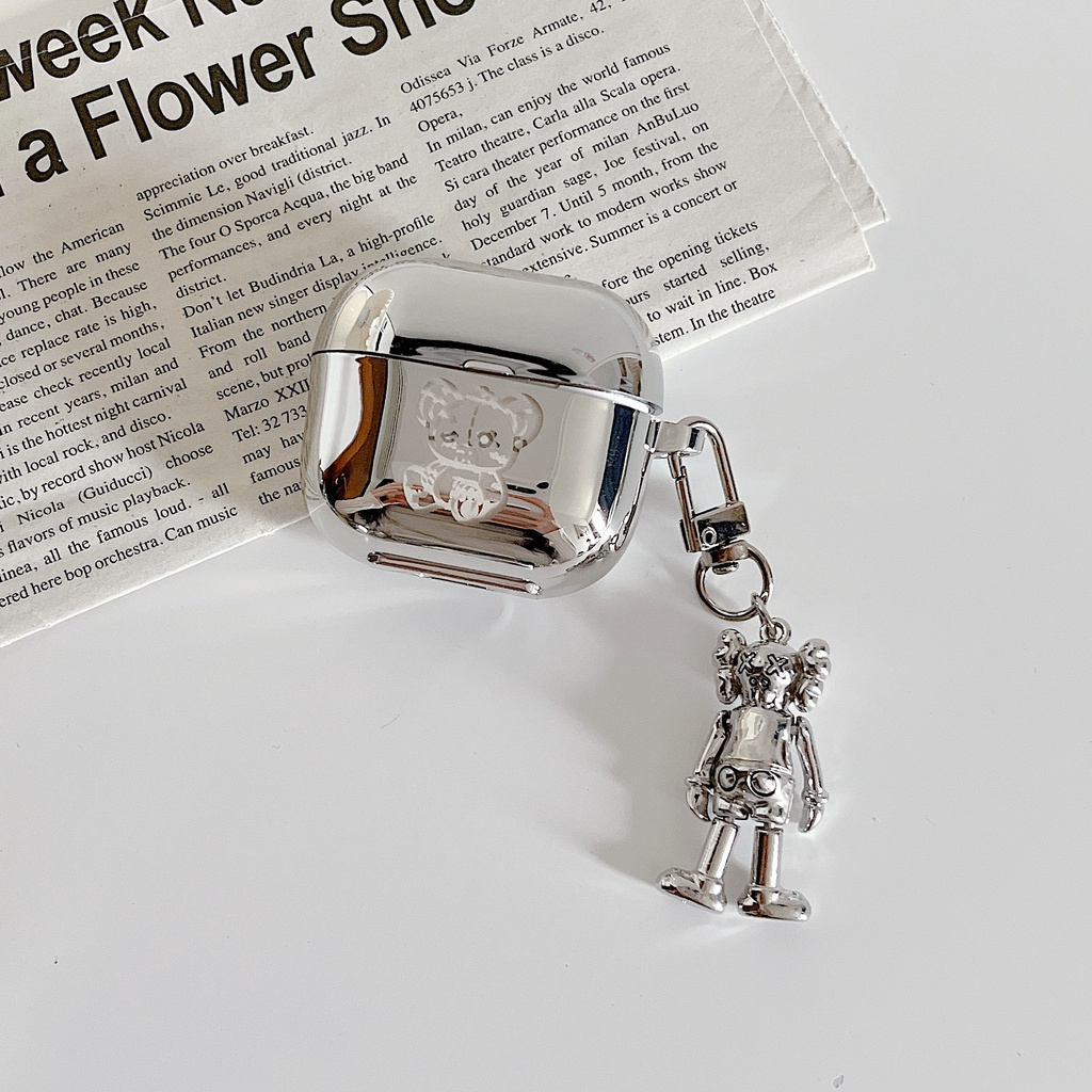 Vỏ Bảo Vệ Hộp Sạc Tai Nghe Bluetooth Không Dây Lenovo Thinkplus LP40 Bằng tpu Mềm Mạ Điện Chống Sốc Họa Tiết Hoạt Hình Dễ Thương