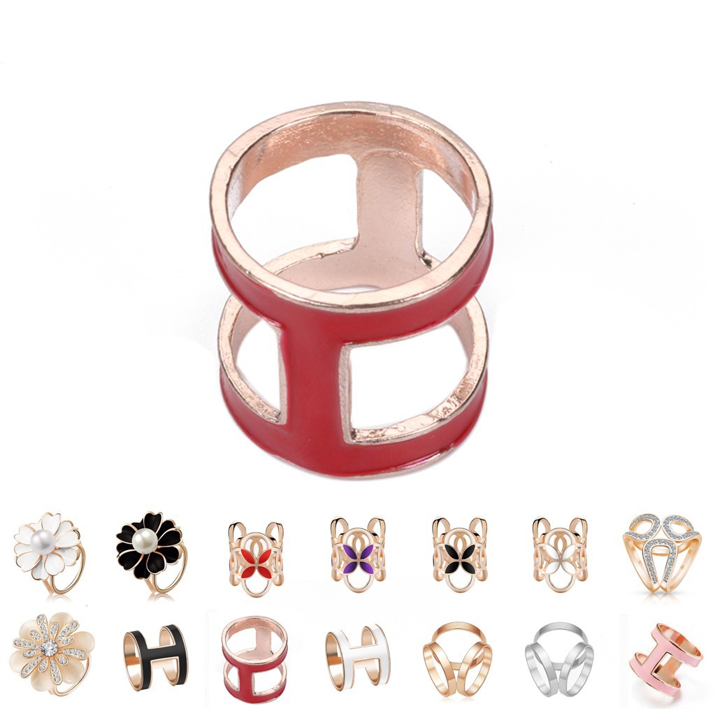 Trâm cài khăn đính đá sang trọng