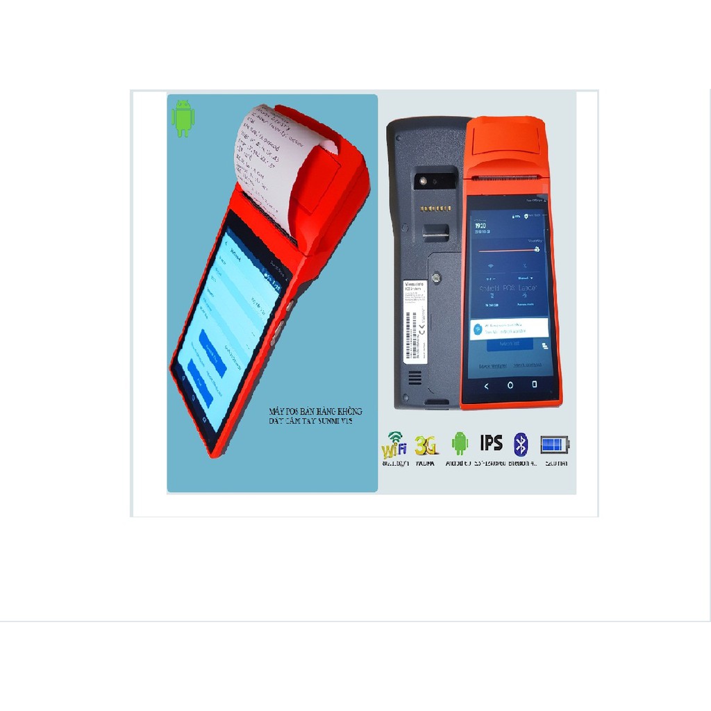 Máy pos Cầm tay sunmi V1S | BigBuy360 - bigbuy360.vn