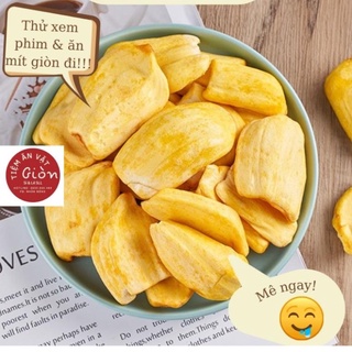 200g mít thái sấy giòn m, mít sấy dẻo, trái cây sấy | mít đặc sản tiền giang giòn - ngọt - atvstp