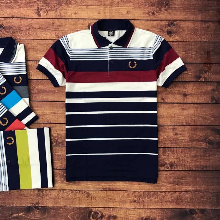 ÁO THUN NAM CAO CẤP HÌNH BÔNG LÚA | BigBuy360 - bigbuy360.vn