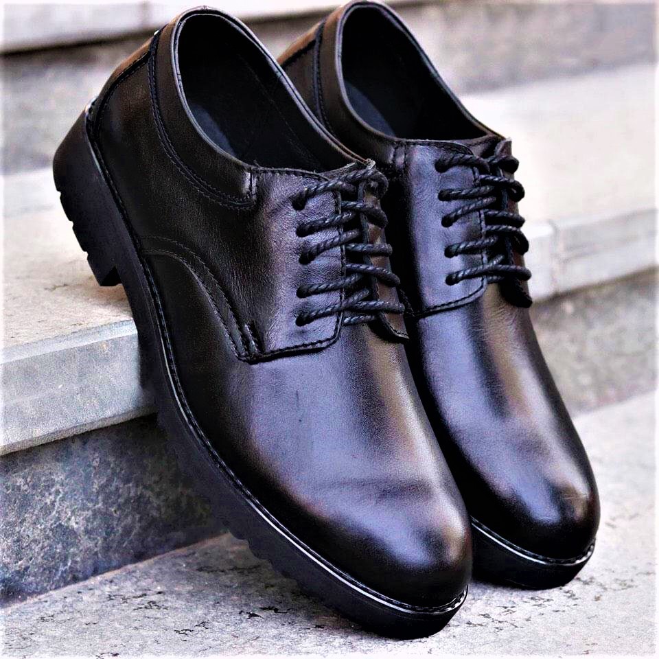 Giày Da Nam Đế Cao Su Bảo Hành 12 Tháng | BigBuy360 - bigbuy360.vn