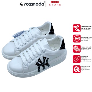 Giày thể thao sneaker nam nữ Mlb NY LA đế bằng