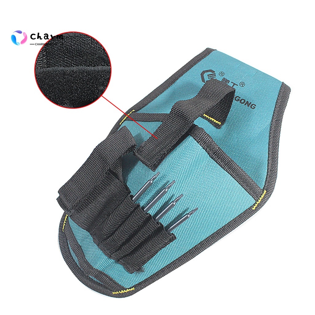 [CHS] COD Waist Pack Lightweight Water-proof 600D Oxford Cloth Practical Drill Organizer for Screw Driver