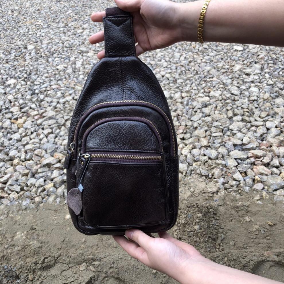 Túi Bao Tử Nam Nữ, Túi đeo chéo da bò thật 100%, Bảo hành 24 tháng King Leather | BigBuy360 - bigbuy360.vn