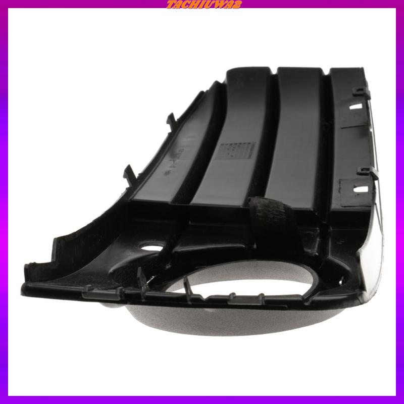 Set 2 Khung Lưới Bảo Vệ Đèn Sương Mù Phía Trước + Chrome Cho Audi A4 A4L B8 2009-12