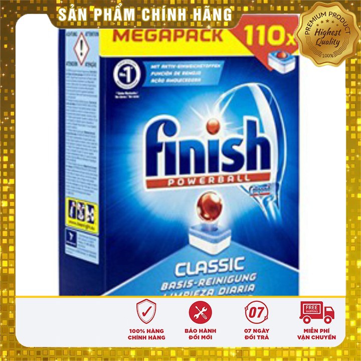 Viên Rửa Chén Finish 110 Viên Đức