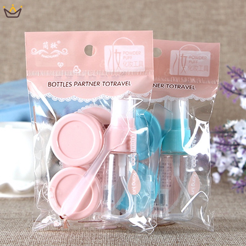 Set 4 Chai Rỗng Chiết Mỹ Phẩm Tiện Lợi Cho Du Lịch