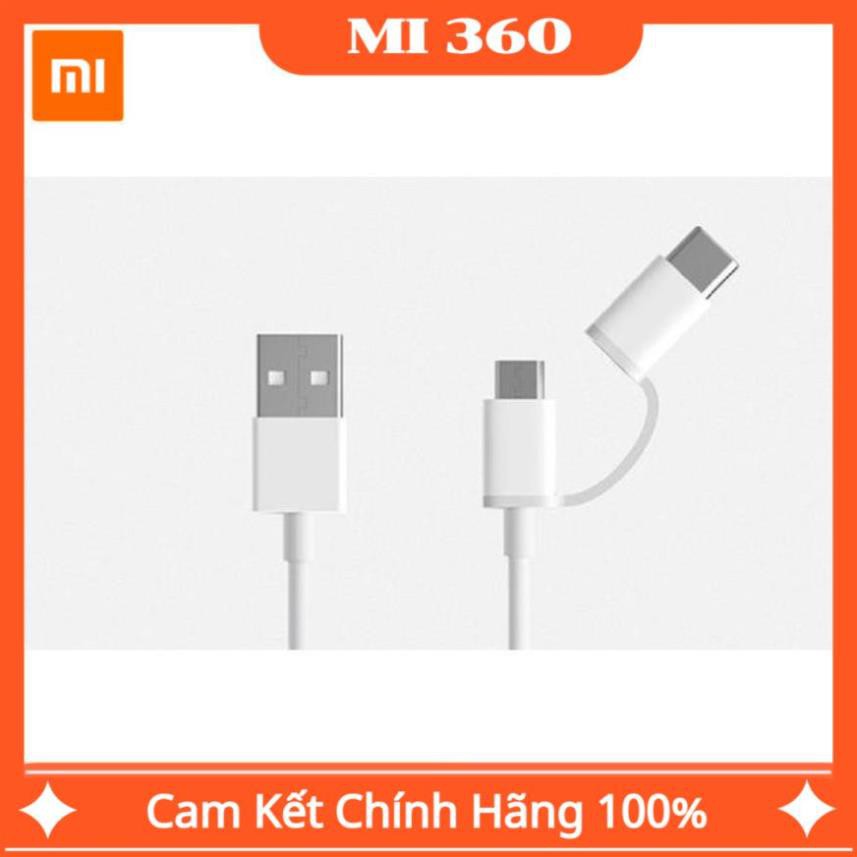 Cáp Sạc Xiaomi ZMI 2 Đầu Type-C / Micro USB AL511✅ Cáp Sạc 2 IN 1 ZMI AL511✅ Hàng Chính Hãng