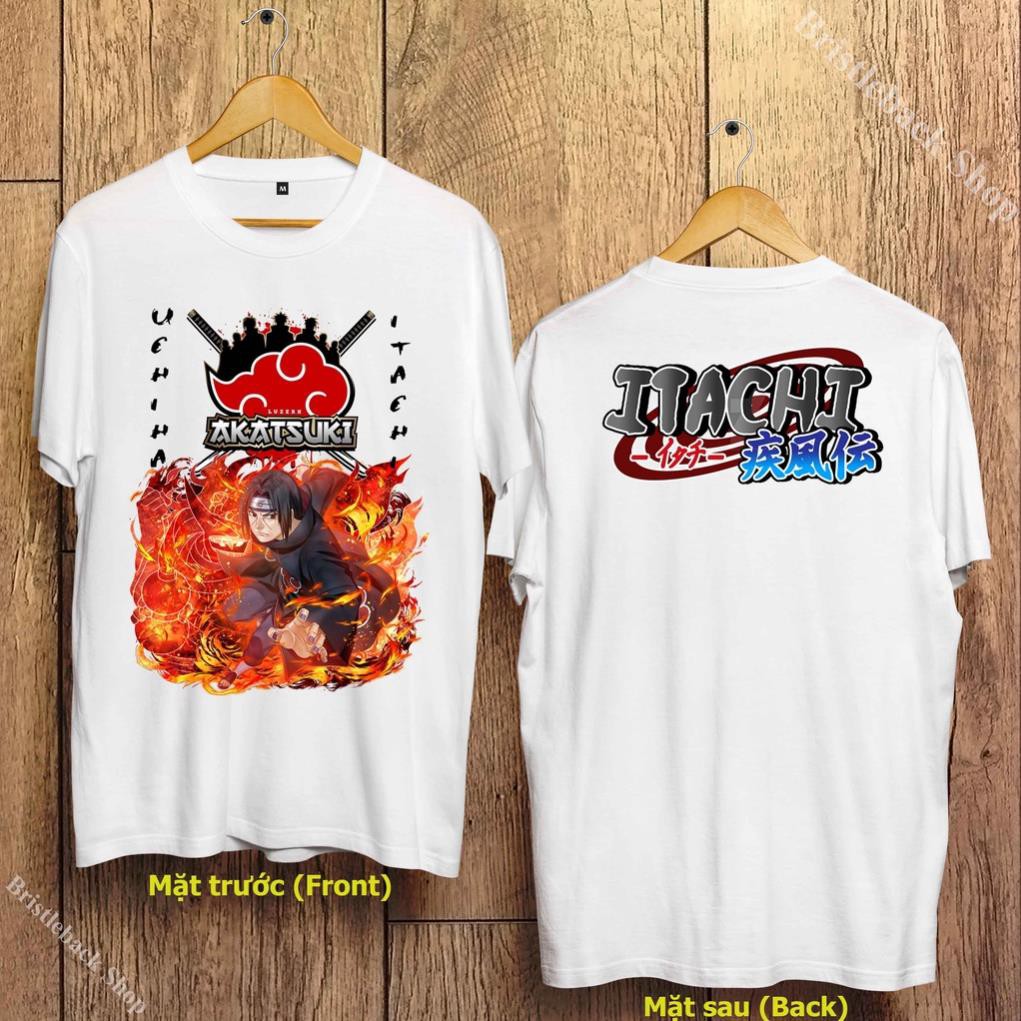 [UY TÍN]🎀 Áo Uchiha Itachi - Áo Naruto - Itachi T-Shirt - Akatsuki T-Shirt siêu rẻ - UIC-027