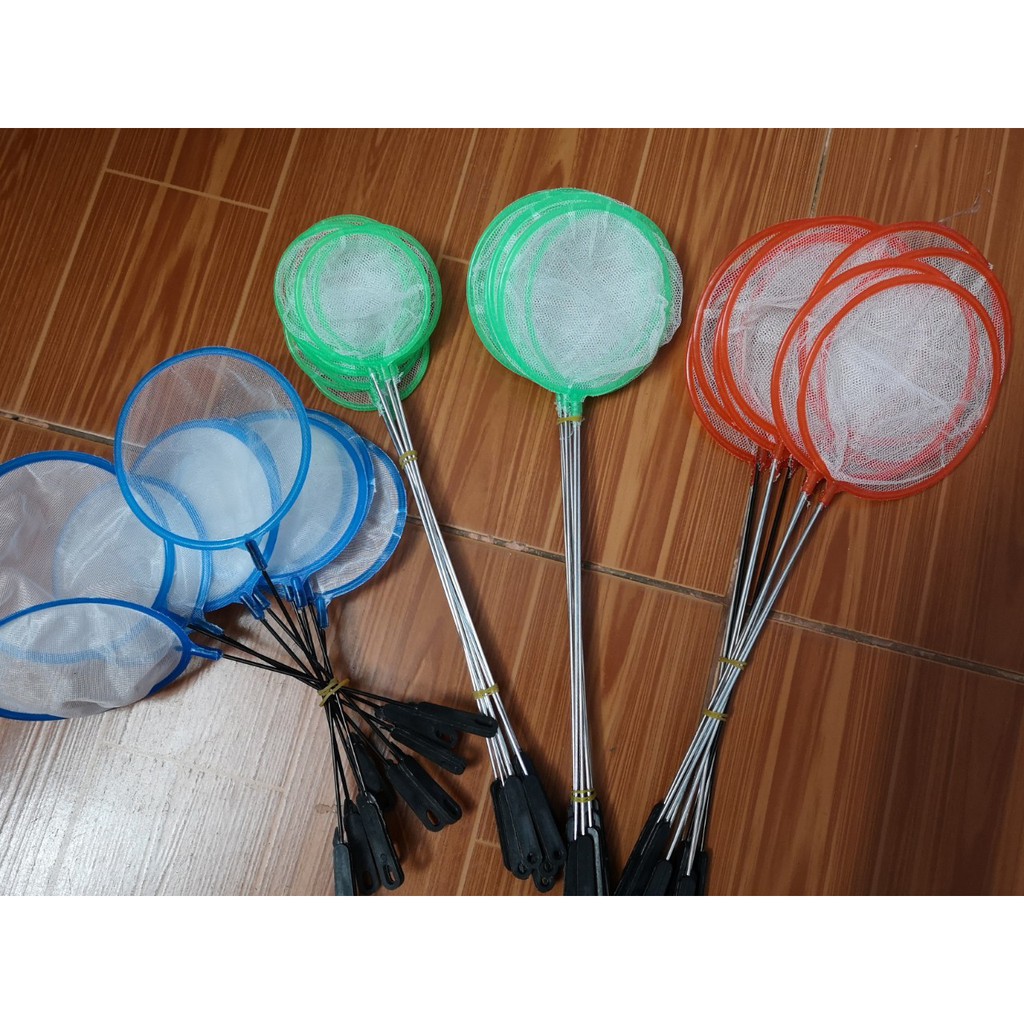 Vợt cá tép loại giá rẻ (an toàn sử dụng)