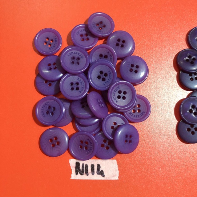 Combo nút áo màu N113-N116