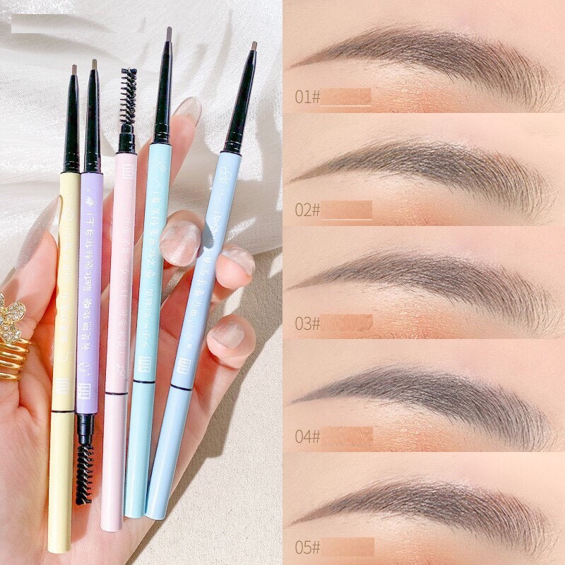 Bút Chì Kẻ Mày Xixi Eyebrow Pencil Kẹo Ngọt