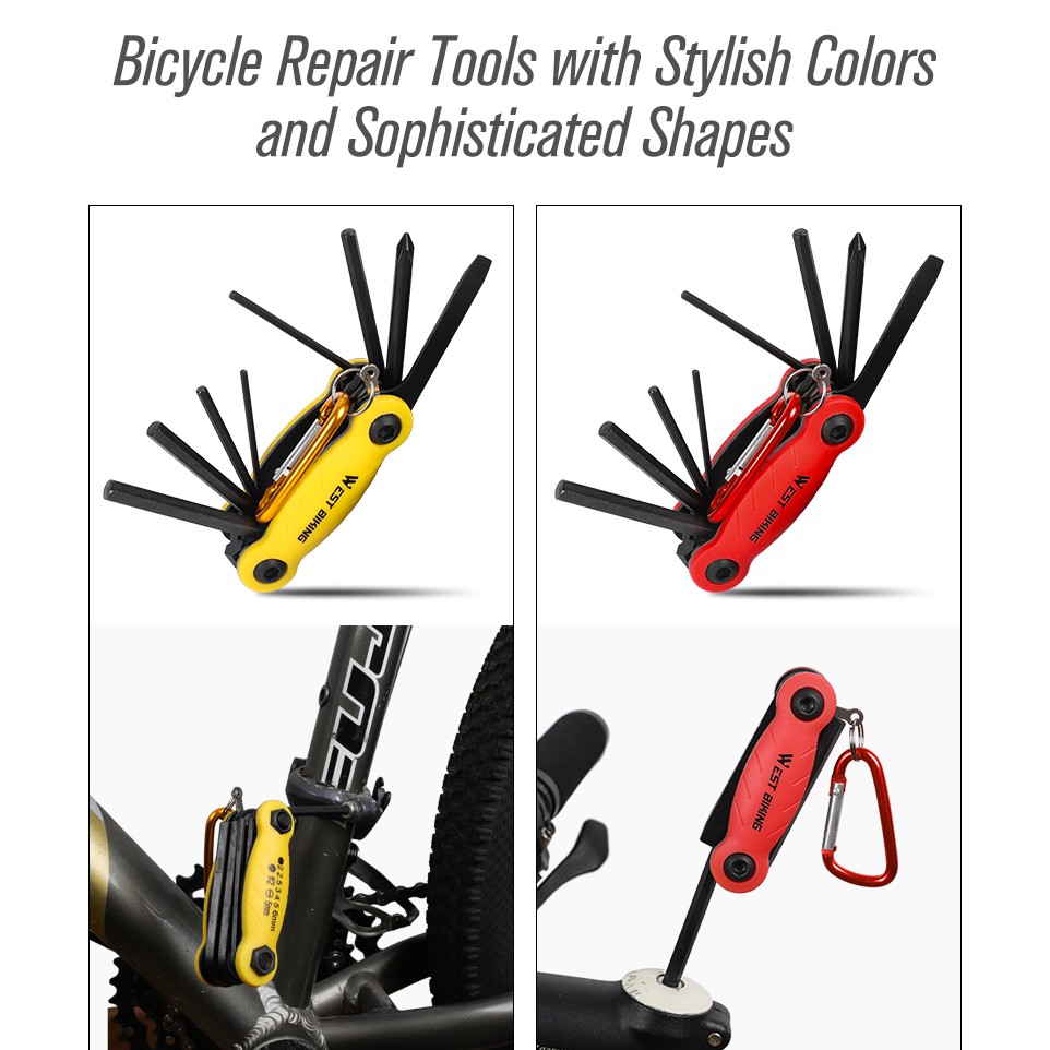 Cờ lê sửa xe đạp WEST BIKING có thể mở nắp chai mở bánh xe