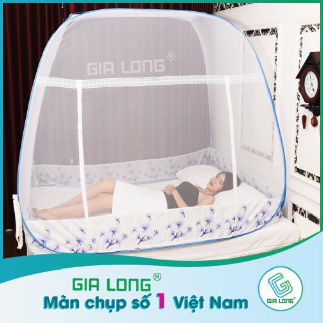 Màn Chụp Tự Bung Cao Cấp Gia Long ( Màn Đỉnh vuông)