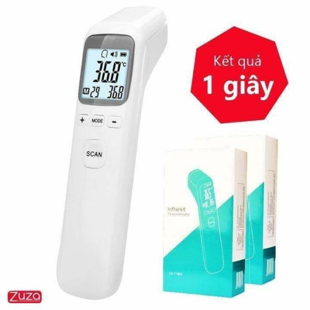 CHO XEM HÀNG - Nhiệt kế điện tử hồng ngoại đa năng đo trán CK1502, CK1803