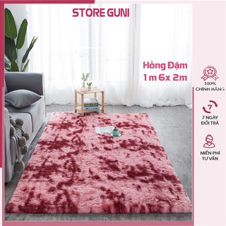 Thảm lông trải sàn trang trí phòng khách decor phòng ngủ loại dày 1m6*2m
