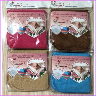 Khăn mặt trẻ em siêu mềm mại, thấm hút nước emya 30×30