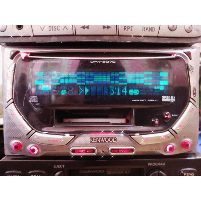 Đầu Amply Kenwood DPX-3070 giành cho tất cả các loại Ô TÔ.