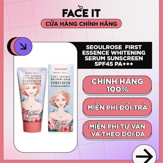 Tinh Chất Chống Nắng Seoulrose First Essence Whitening Serum Sunscreen SPF45 PA+++