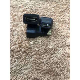 Đầu chuyển từ mini hdmi ra hdmi âm
