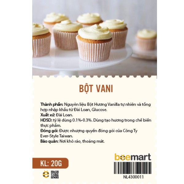 Bột vani 20g