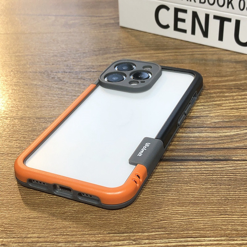 Ốp Điện Thoại Mỏng Viền Màu Chống Trượt Cho iPhone 13 Pro MAX 12 Pro 11 Pro MAX X XS MAX XR 12mini 13mini 7P/8P